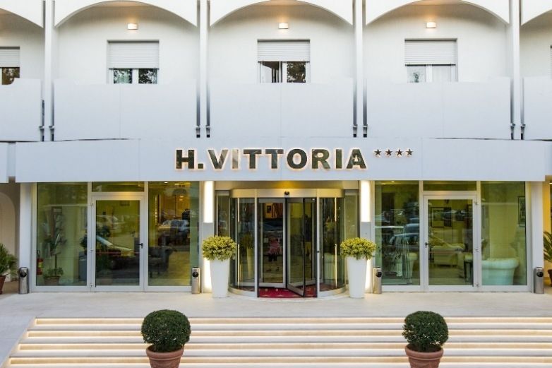 Hotel Vittoria Riccione Eksteriør bilde